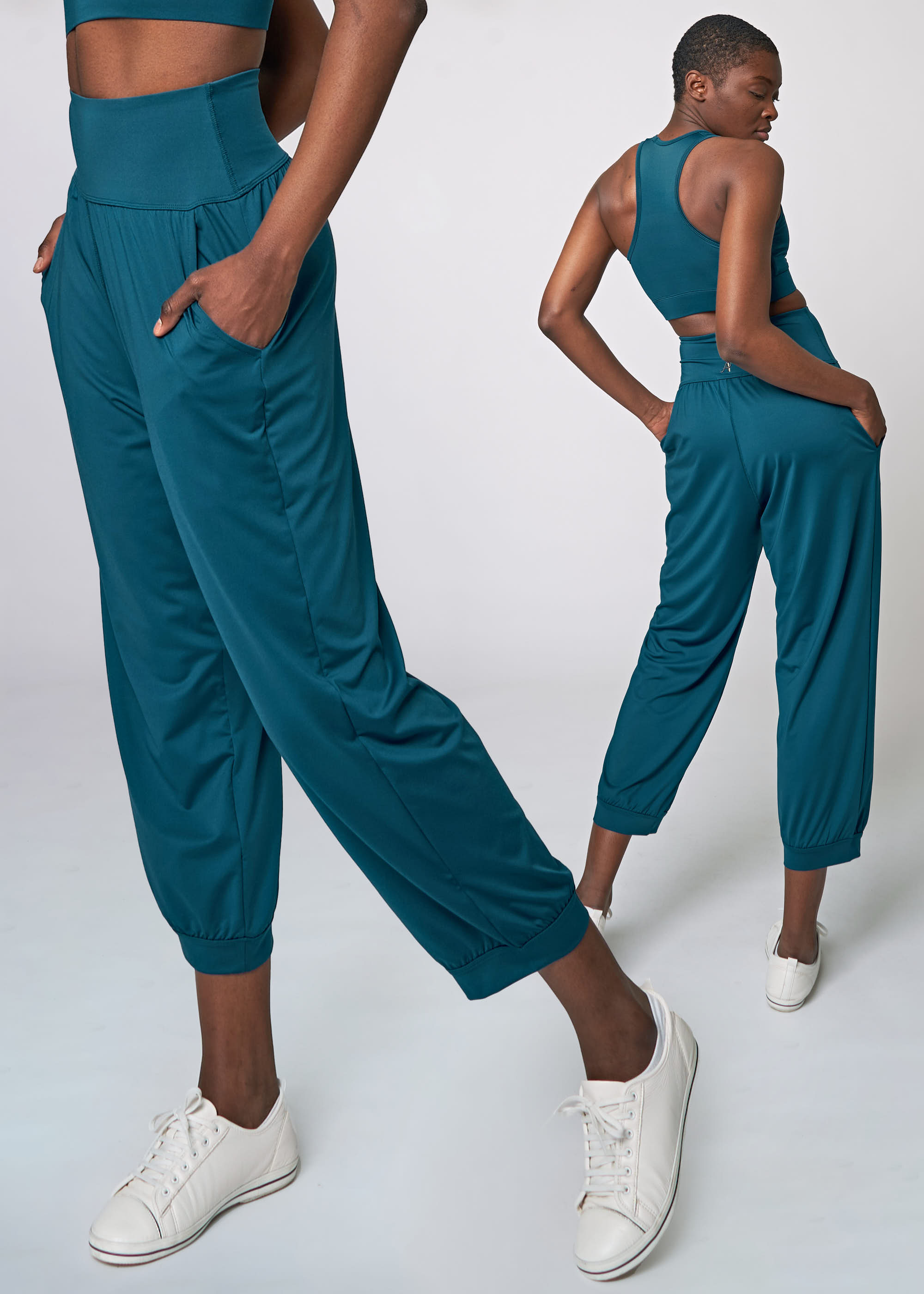 AW31PL01EASY JOGGER PANTS_TURQUOISE BLUE